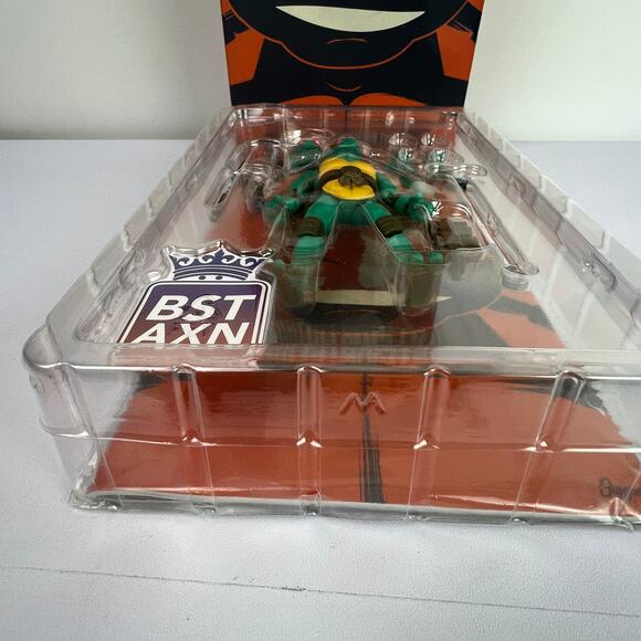 Teenage Mutant Ninja Turtles BST AXN Best of Michelangelo Figure Damaged Box - Picture 9 of 16